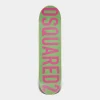 All Over D Neon Skateboard