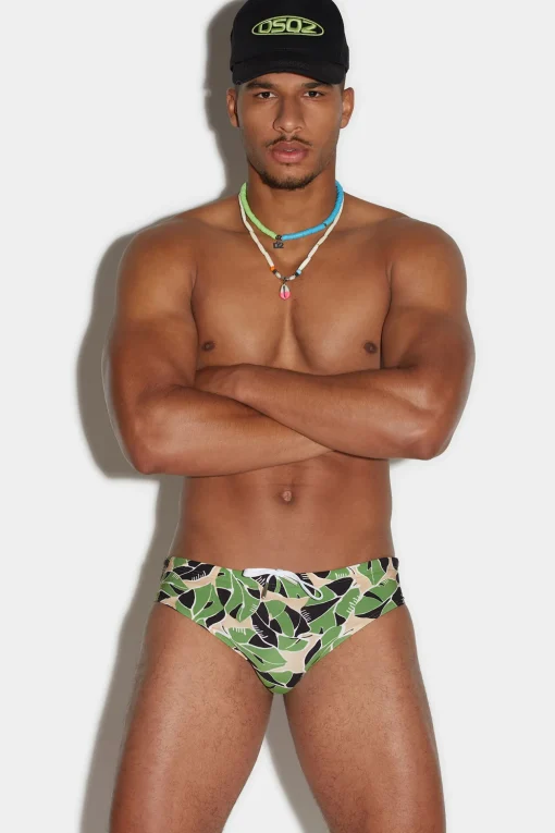 Botanic Goth Swim Brief