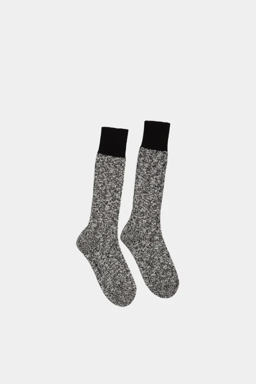 Colour Block Mid-Crew Socks