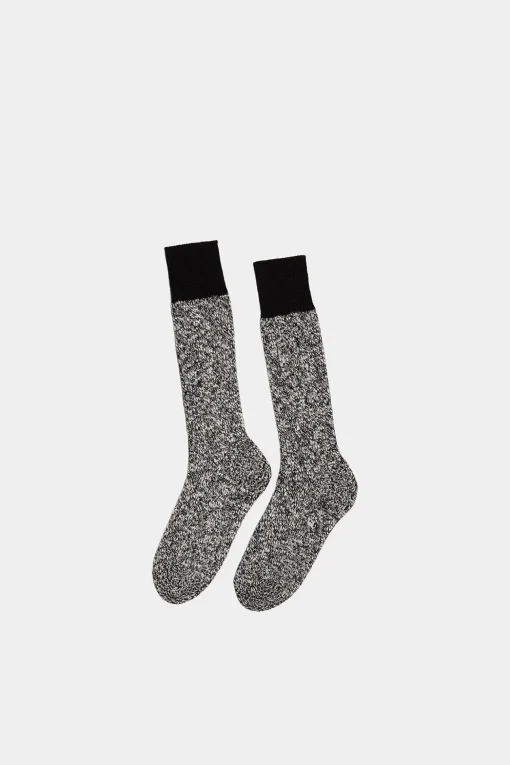 Colour Block Mid-Crew Socks