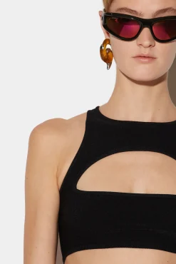 Cut-Out Bikini Top