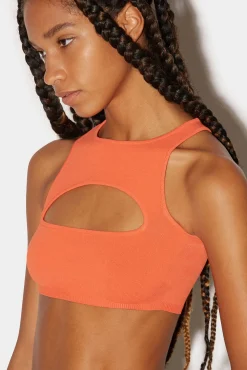 Cut-Out Bikini Top