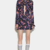 Cut-Out Mini Dress