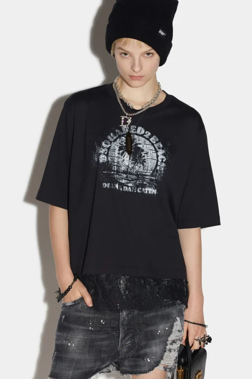D2 Gothsunset Lace T-Shirt