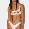 D2 Lettering Bandeau Top