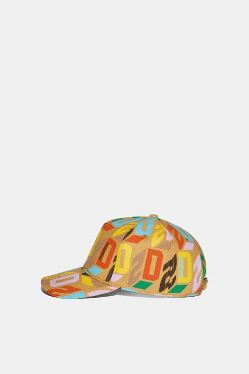 D2 Monogram Baseball Cap