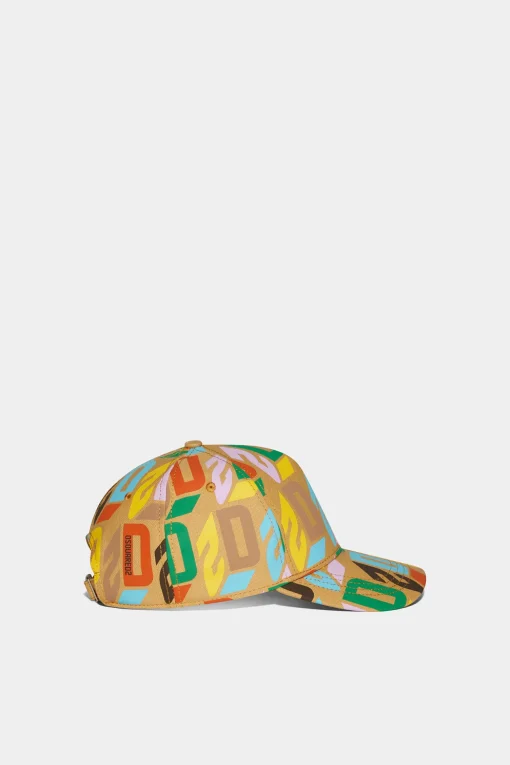 D2 Monogram Baseball Cap