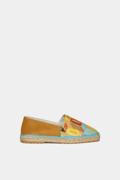 D2 Monogram Flat Espadrilles