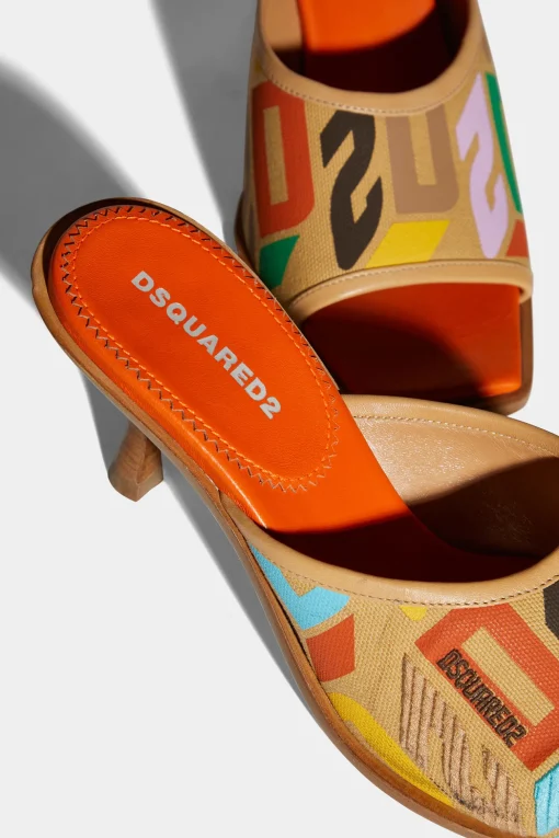 D2 Monogram Sandals