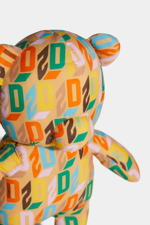 D2 Monogram Teddy Bear Toy