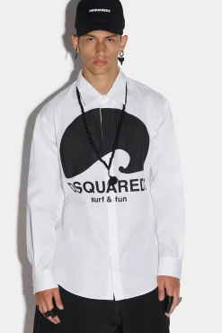 D2 Surf&Fun Dropped Shoulder Shirt