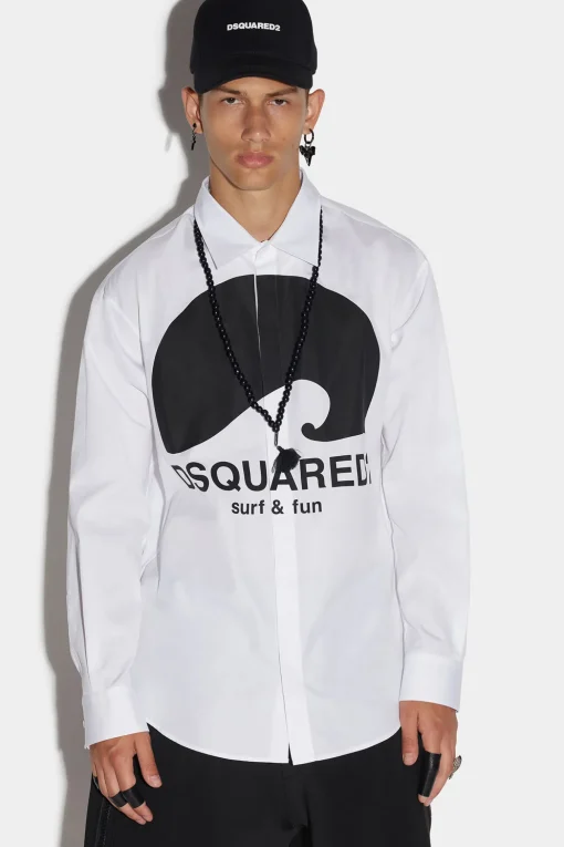 D2 Surf&Fun Dropped Shoulder Shirt