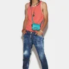 Dark Crinckle Wash Sexy Dean Jeans