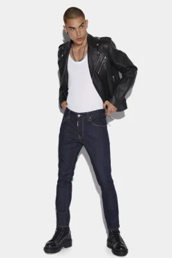 Dark Rinse Ceresio 9 Skater Denim Jeans