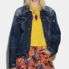 Dark Ripped Wash Reversible Mix Jacket