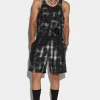 Dirty Check Elastic Boxer Shorts