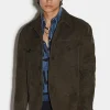 Drawstring Trench Blazer