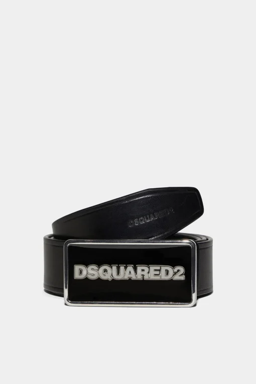 Dsquared2 Logo Plaque Belt