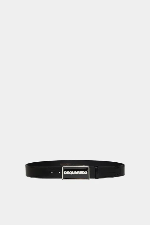Dsquared2 Logo Plaque Belt