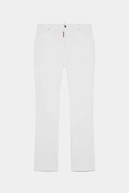 Dyed Medium Waist Flare Jeans
