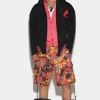 Goth Camo Big Elastic Shorts