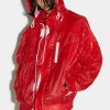 Goth Wash Techno Hooded Jacket