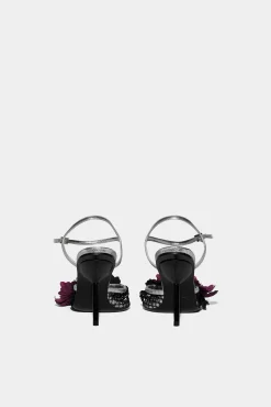 Gothic Flower Sandals