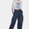 High Waist Wide Leg Cargo Pants