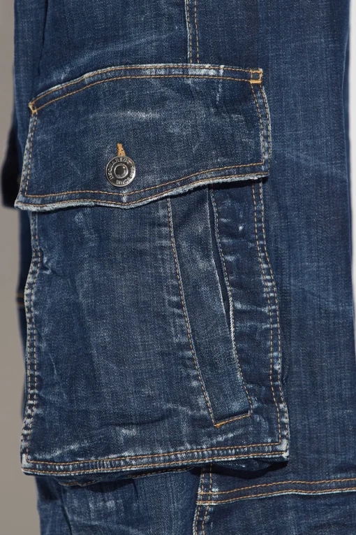 High Waist Wide Leg Cargo Pants