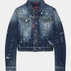 Honey Dark Crystal Wash Twiggy Jean Jacket