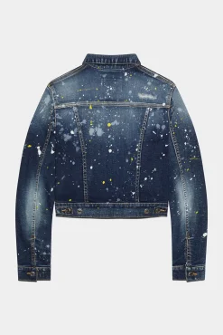 Honey Dark Crystal Wash Twiggy Jean Jacket