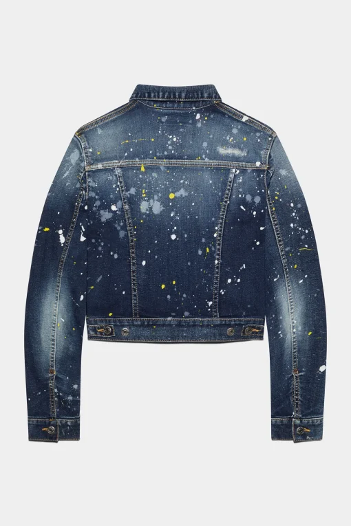 Honey Dark Crystal Wash Twiggy Jean Jacket