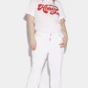 Honey Dyed Curvy Baggy Jeans