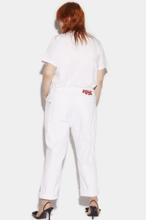 Honey Dyed Curvy Baggy Jeans