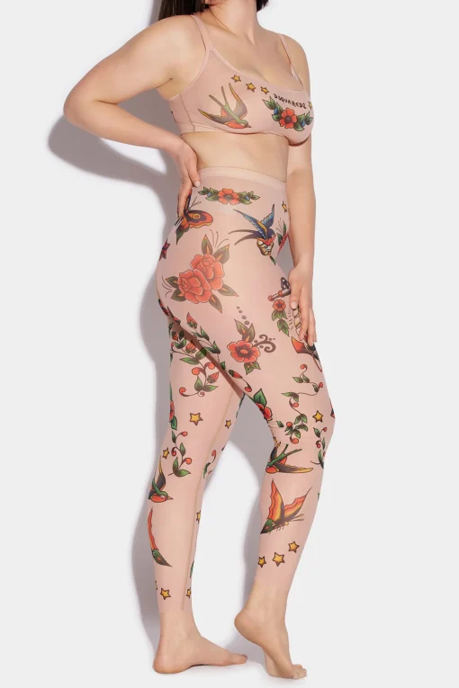 Honey Tattoo Leggings