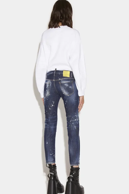 Jennifer Cropped Denim Jeans