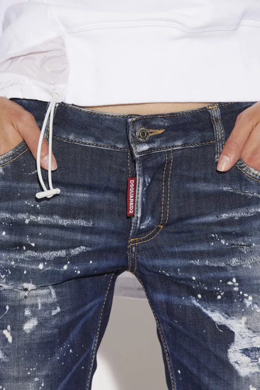 Jennifer Cropped Denim Jeans