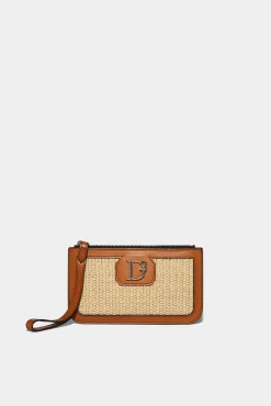 Jungle Rafia Pouch