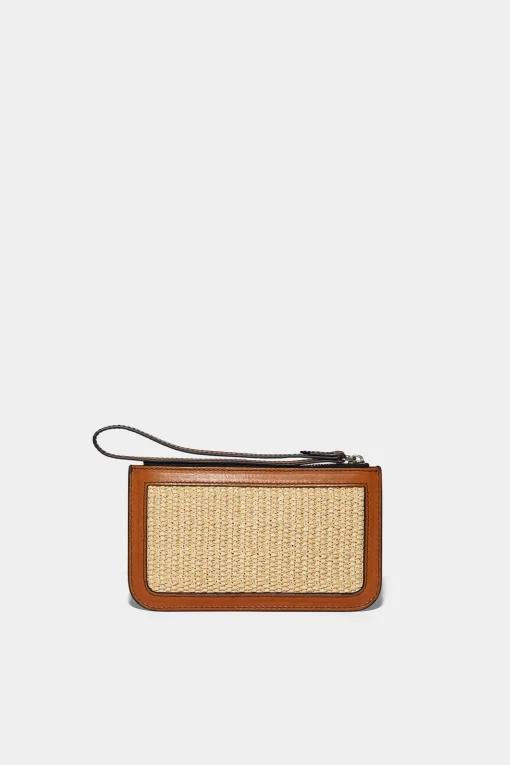 Jungle Rafia Pouch