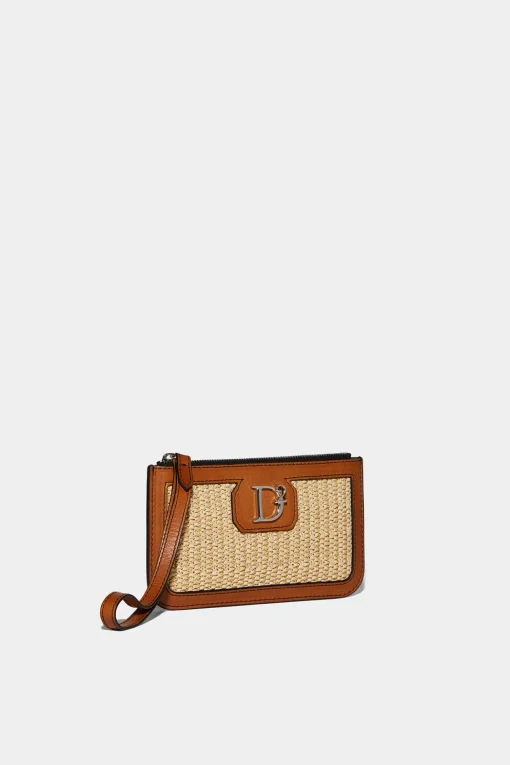 Jungle Rafia Pouch