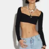 Knit Square Neck Top