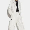 Leather Cargo Pants