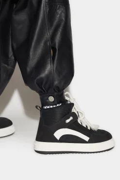 Leather Cargo Pants