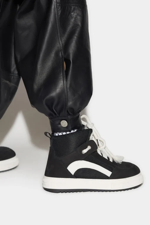 Leather Cargo Pants