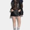 Leather Mini Skirt