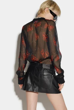 Leather Mini Skirt