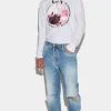 Light Sunset Wash Roadie Jeans