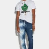 Medium Night & Day Wash Cool Guy Jeans (Cropped)
