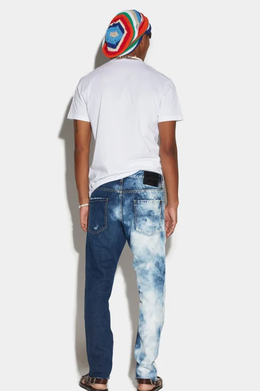 Medium Night & Day Wash Cool Guy Jeans (Cropped)