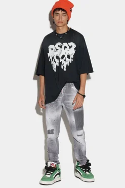 Mediumdark Patches Wash Cool Guy Jeans